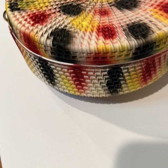 Colorful Round Pill Box Purse - Picture 5 of 11